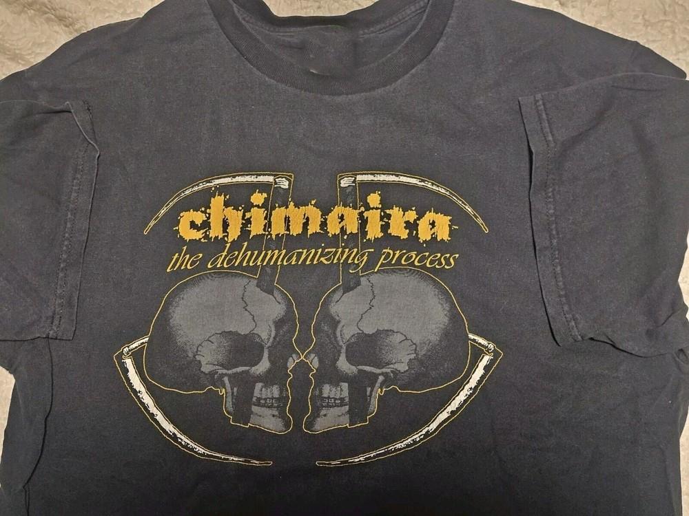 Vintage Chimaira Concert Black Cotton All size S-345XL Gift Fans Shirt DM391 Unisex T-Shirt S