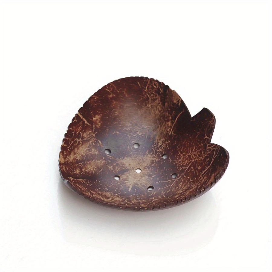 

1 шт. Миска из кокосовой скорлупы в деревенском стиле с отверстием, миска для хранения, конфетница, десертная миска, кокосовый поднос, креативные украшения Lace love