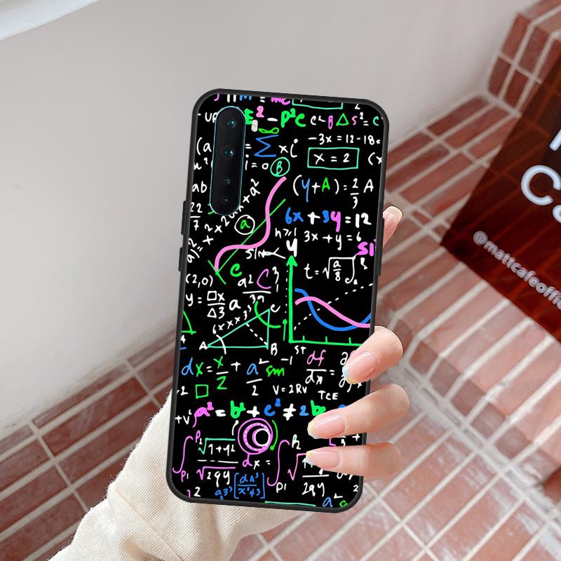 Physics Chemical Mathematics Case For OnePlus 15 13 12 11 10T 13T 10R 12R 13R OnePlus Nord 5 CE 2 3 4 Lite N20 N30 Cover