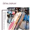 Colorful Printing Patterns Square Edge Pattern Casing Plated Phone Shell Luxury Plating Soft Phone Case for Huawei Honor Xiaomi Redmi
