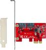 Kuroutoshikou Internal SATA III Port Expansion IF Board Black SATA3-I2-PCIE2