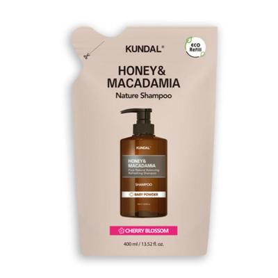 Honig & Macadamia Naturshampoo Kirschblüte Nachfüllpackung 400ml