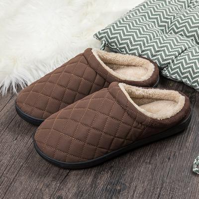 Herren Baumwollpantoffeln Winter Lässig Warm Plüsch Turnschuhe Rutschfest Outdoor Herren Baumwollschuhe Männlich Weiche Sohle Pantoffeln Große Größe 49 50