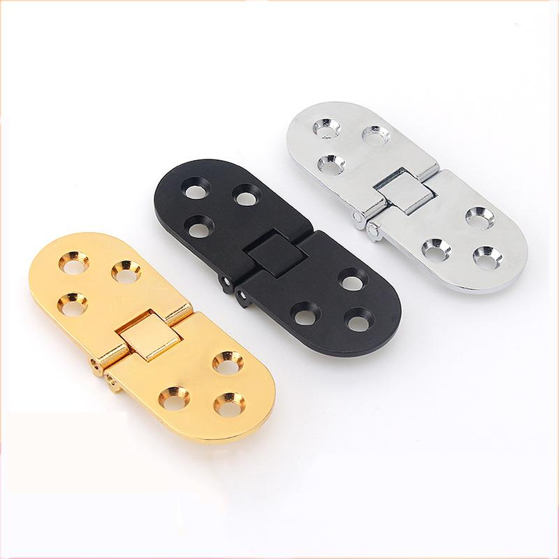 1pc Furniture Fittings Folding Hinges Self Supporting Folding Table Cabinet Door Hinge Flush Mounted Hinges for Kitchen Furniture