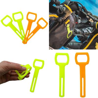 Scuba Diving Silicone Regulator Octopus Holder Strap 2nd Stage Regulator Holder Straps Diving Snorkeling Equipment