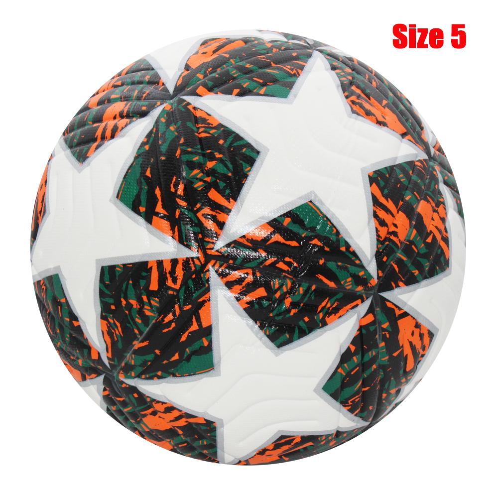 Größe 5 Fußball Unisex Fußball Hochwertiger Fußball Pu-Material Team Außen Matchspiel Fußballtraining Ballon De Foot