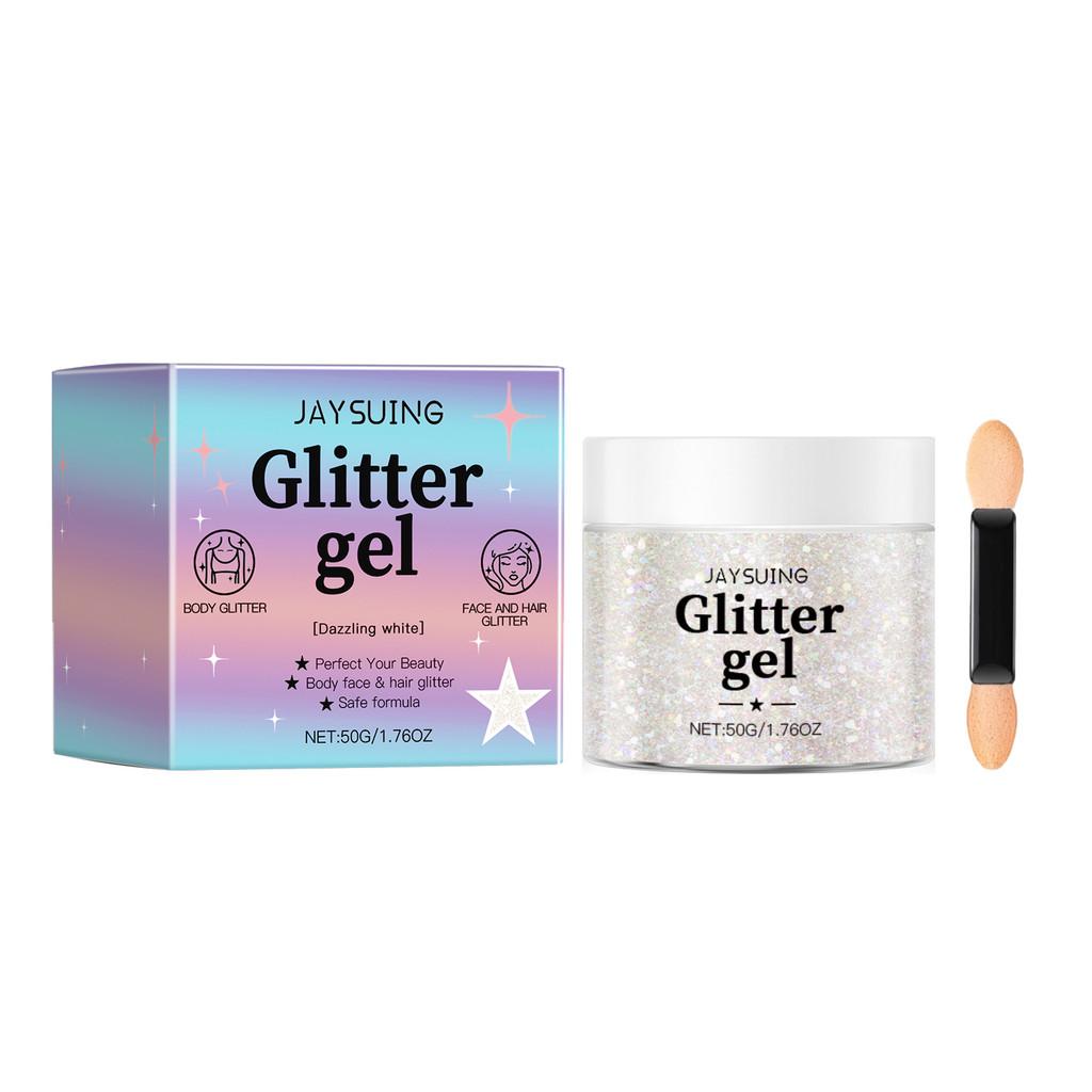 Jaysuing Sparkling Glitter Gel Collection For Stunning Shimmering Makeup Looks