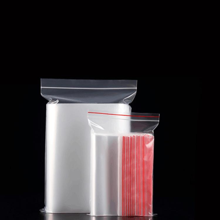 Available: Waterproof, Transparent Self-Sealing PE Bags - Moisture-Proof, Red-Edged, Printable, Small Plastic Bags