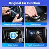 2025 NEU 2 in 1 Kabellose Carplay AI Box Android Auto Plug and Play Anwendbar zum Umwandeln von kabelgebundenem Original-Carplay in kabelloses