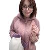 2025 A/W Versatile Color Block Sherpa Hoodie: Windproof, Warm, Plus Velvet Padded Jacket