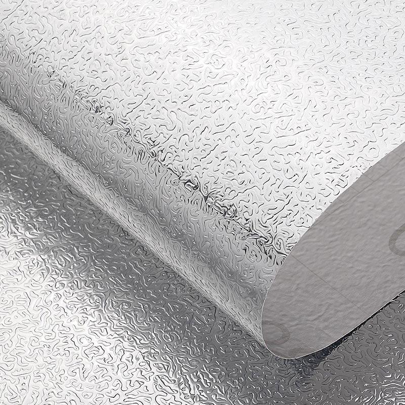 Self-Adhesive Kitchen Aluminum Foil Wallpaper: Oil-Proof, Waterproof, Heat and Moisture Resistant