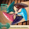 Temu 12-Hole Alto C Key Ocarina for Kids - The Legend of Zelda Teaching Instrument