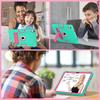 iPad 10th Gen 2022 Silicone Case with Stand, Drop-proof, Color Block Design, Full Coverage for iPad A16 11th Gen