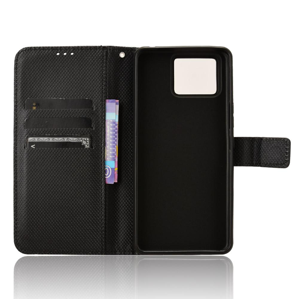 For Asus Zenfone 11 Ultra 5G Wallet Case Diamond Texture PU Leather Flip Phone Cover