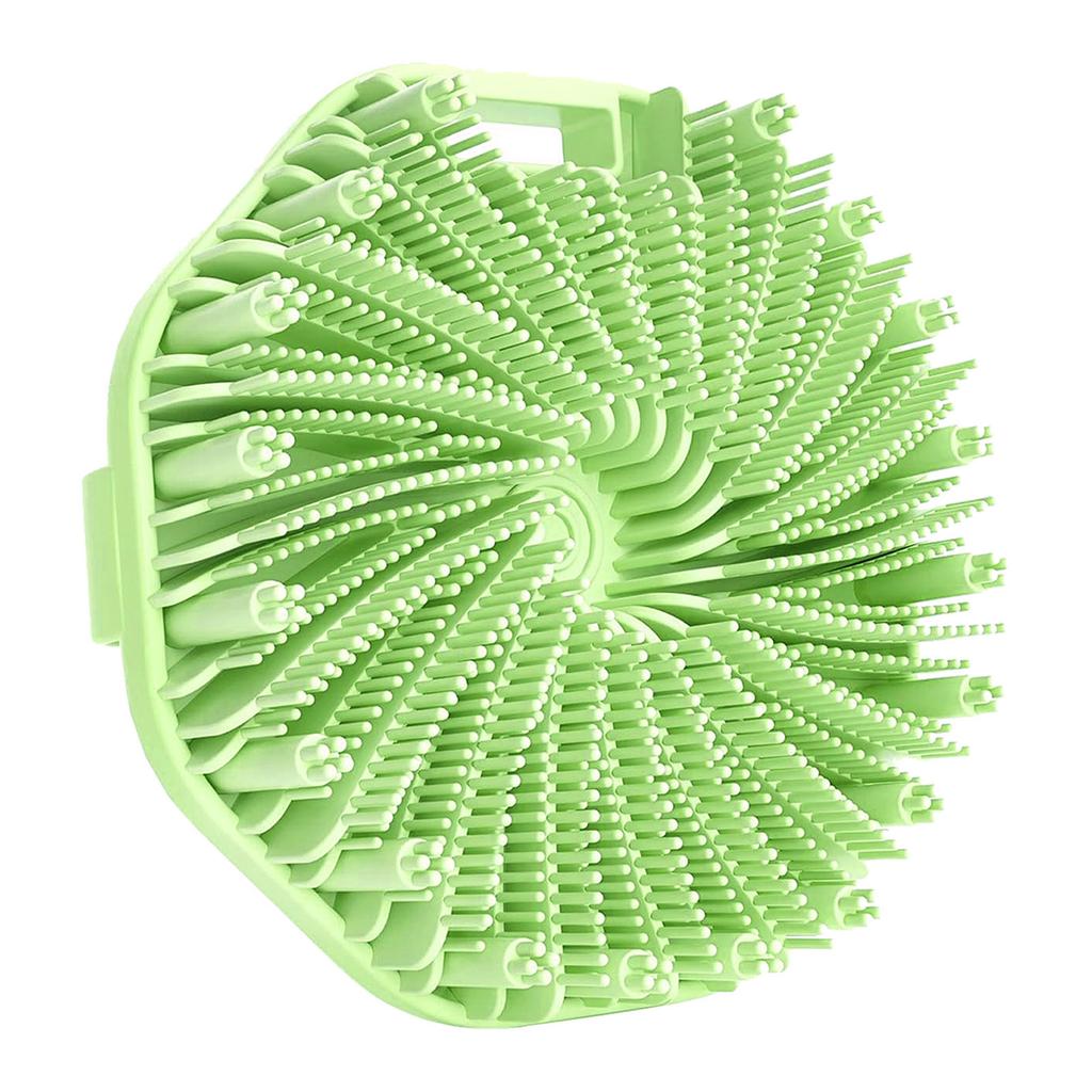 Antimicrobial Silicone Body Scrubber,Exfoliating Body Wash Scrubbers for Sensitive Skin,Shower Body Brush,Gentle Massage