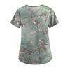 Summer Retro Leopard Print Women's Top Cute and Fun T-shirt