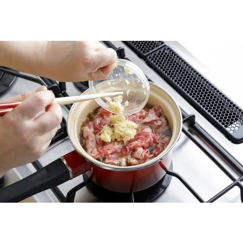 Le Creuset Enamel Saucepan EOS, 14 cm, Orange [Official Product in Japan]