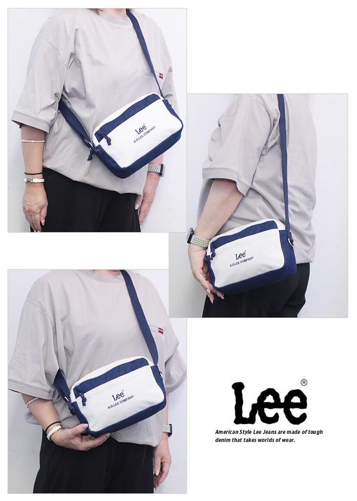 Lee Buddy Horizontal Box Shoulder Cotton Shirokon Bag, Canvas, 320-1401,