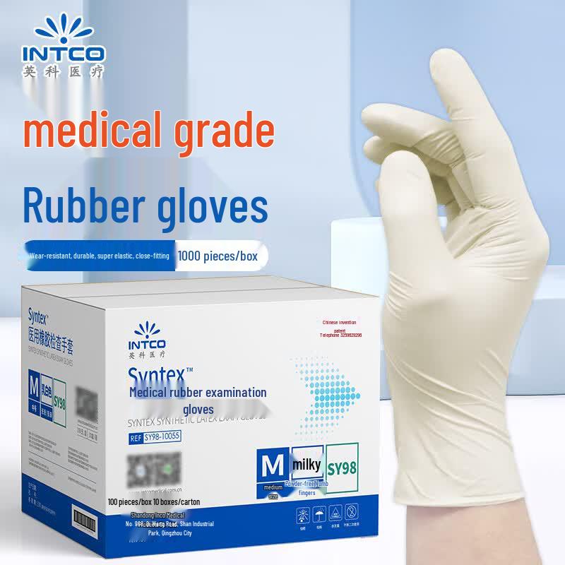 Inco Medical Disposable Synthetic Rubber Gloves