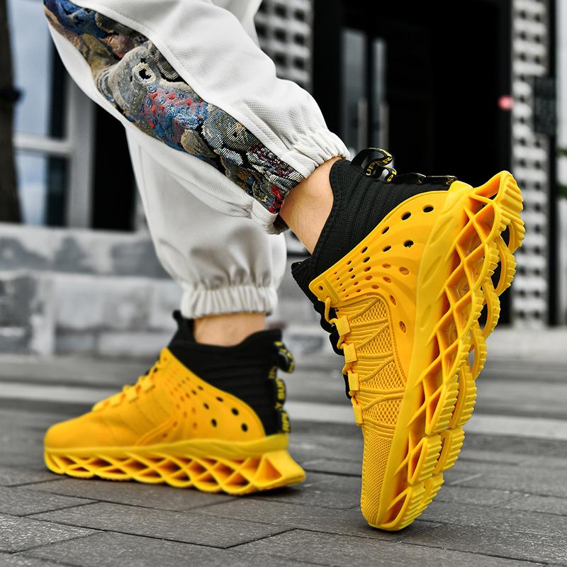 Menn sko Sneakers Herre tenis Luksus designersko Herre fritidssko plattform Sko mote Blade loafers løpesko for menn