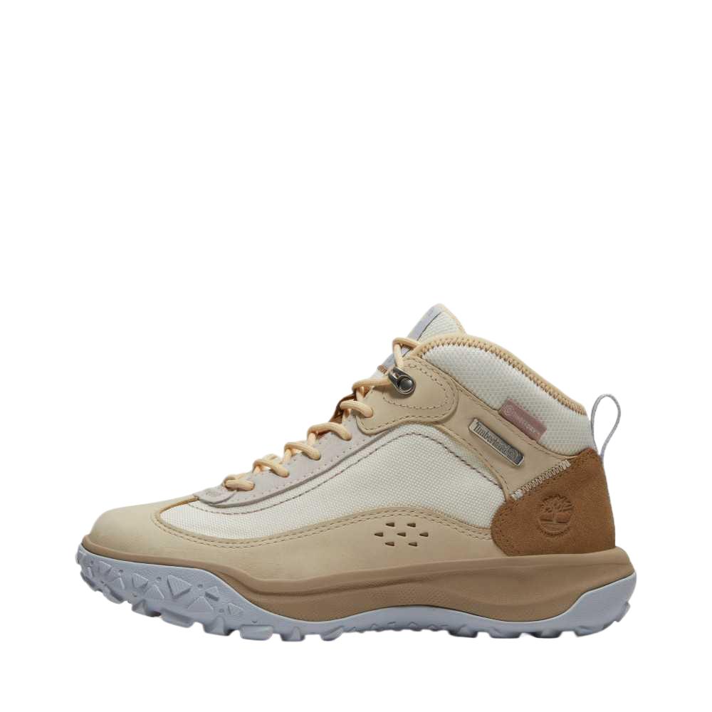 

Timberland Motion 7 Leather Lace-Up Round Toe Shock Absorbing Support Mid-Top Hiking Shoes Women hiking shoes TB0A423GEN71 39.5