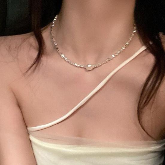 Women Faux Pearl Choker Beaded Choker Elegant Necklace Dainty Retro Necklace Gift for Wife Girlfriend Daily Wear Party Date Jewelry