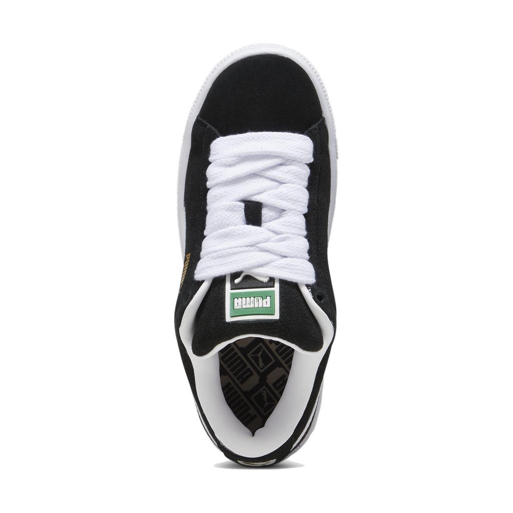 Puma Suede XL Big Kid Black White Kids Sneakers 396577-02