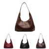 Urban Solid Color Pu Tote Bag With Large Capacity For Daily Use And Fashion Style
