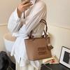 Premium Handbag Bag Autumn New Shoulder Bag Niche Design Letter Versatile Texture Oblique Span Bag