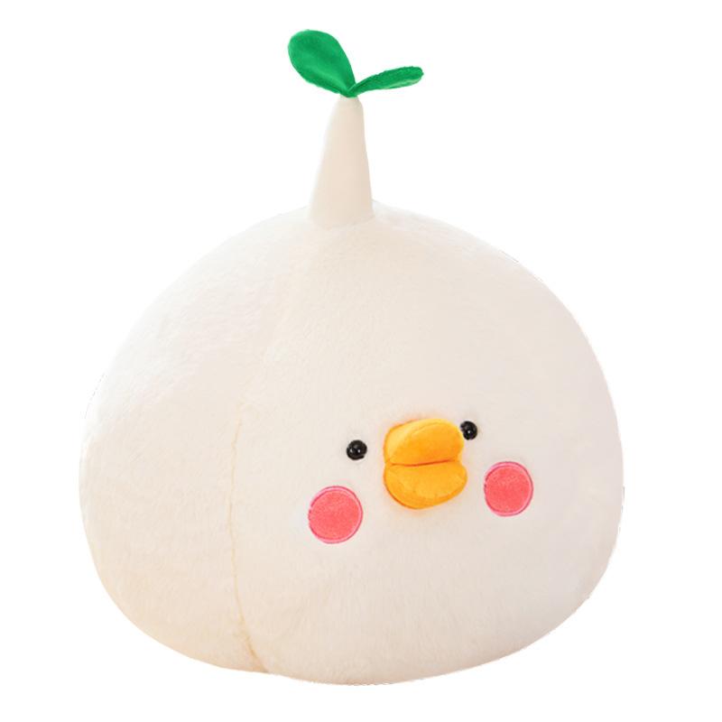 Cute Plush Toy Duck Doll Cute Fun Garlic Duck Duck Girl Sleeping on Bed Pillow Gift Doll