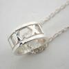 [Pre-owned] TIFFANY/Tiffany 925 Open Atlas Pendant/Necklace/j9-7