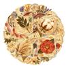 Floral Leaf Design Dried Flower Pattern Sticker Self Adhesive Scrapbook Journal Decor  Luggage
