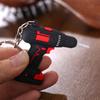 Cool Design Electric Drill Key Chain Lifelike Handheld Drill Pendant Drill Key Ring  Key Accessory