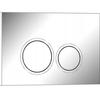 Flush Plate Mexen Tex 01 Glossy Chrome 6101-03
