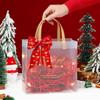 Christmas Eve Apple Candy Souvenir Handbag - Creative Transparent Gift Bag