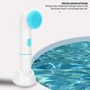 2‑In‑1 Electric Ultrasonic Silicone Face Cleansing Brush Pore Cleaner Face Cleansing Brush