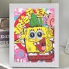 Kuromi Cartoon Diamond Painting Kit: Peace & Joy DIY Gift for Students and Kids.