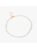 Douyin new dopamine color beaded necklace women's light luxury niche design sense personality temperament clavicle chain neck chain