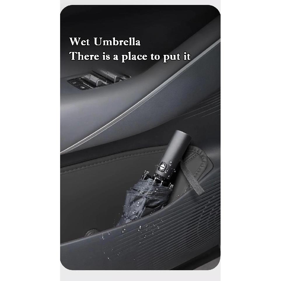 For Geely Galaxy E8 2023 2024 2025 Car Door Groove Mat Leather Glove Box Front Rear Side Car Door Side Storage Box Accessories