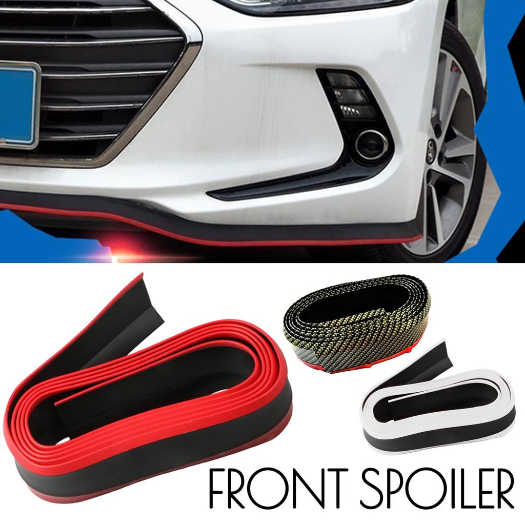 Moderno La Tail Underlip Spoiler, Front Spoiler, Lip Spoiler, Undermall, Lip Molle, YM-230-N3 (Black & White)