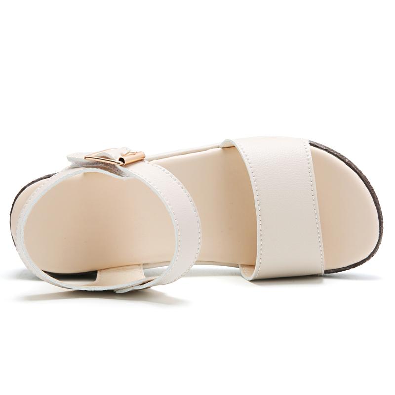 Women Summer Elevator Sandals Dressy Casual Girls Platform Height Increase Open Toe Sandals Over Sized
