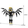 Anime Characters Killer Model Building Blocks Creative Assembly Winged Angel Robots Ornament MOC Bricks Puzzle Toy Holiday Gifts