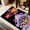 Dance Party Celebration Floor Rug Office Rug Perfect for Foyer Entryway Dining Room Outdoor Antislip Carpet Anime Office Decor Birthday/Christmas Gift