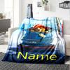 Customiz Name Personality Paddington Bear Blanket Soft &Warm Sofa Office Bed Travel Lunch Break Blanket, Gift Suitable All Seasons