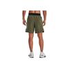 Under Armour Solid Woven Fitness Training Shorts Men Bottoms Navy-Green 1376782-390