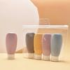 3/4Pcs Travel Botttles Set Refillable Bottle Cosmetic Containers 60ml Cream Lotion Shampoo Travel Dispenser Squeeze Tube Makeup