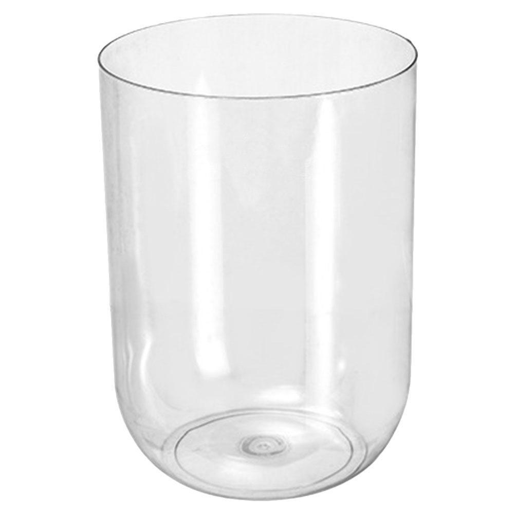 Clear Trash Can Large Capacity Household Garbage Bucket for Bedroom Living Room Office Multi Function Waste Basket