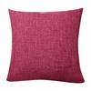 Square Decorative Pillow Case Linen Throw Pillow Covers  for Sofa Bedroom Car Living Room