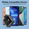 30W 6-Port QC3.0 Fast Charger with EU, US, UK, Korean Plugs