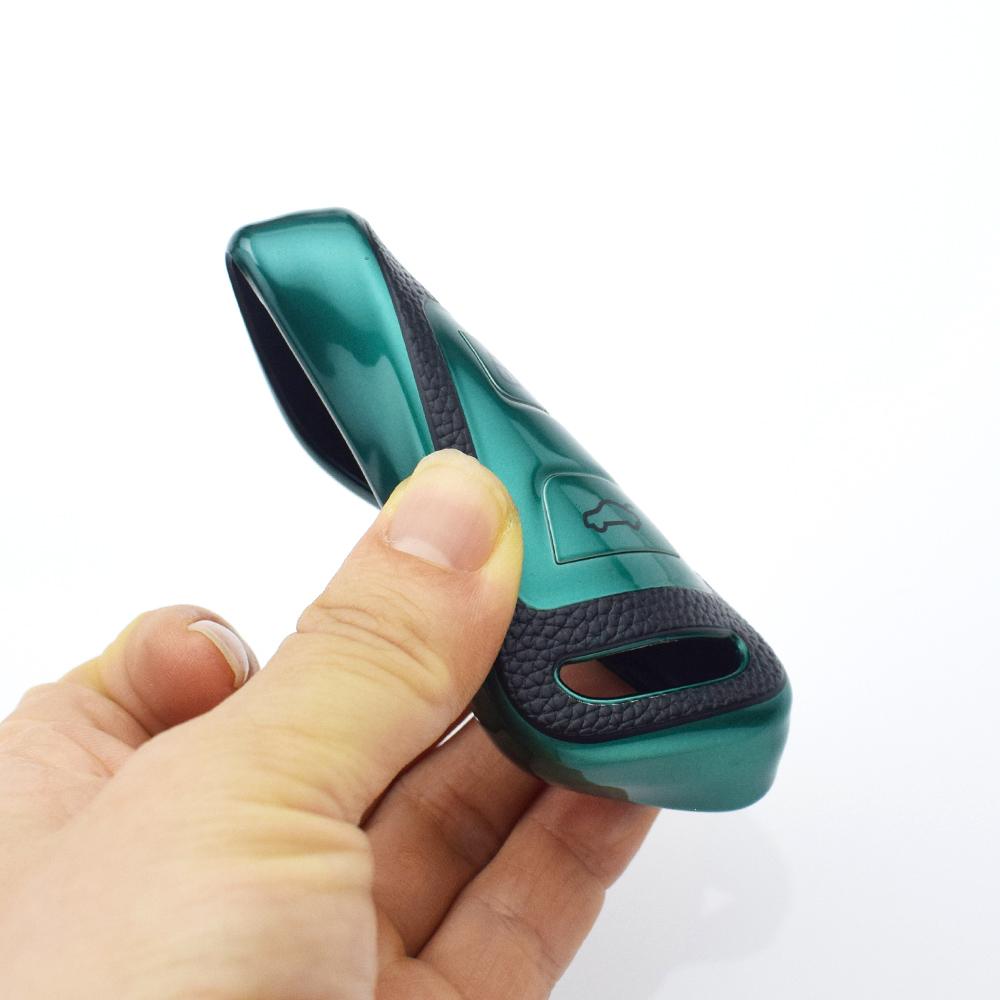 Car Remote Key Shell Fob Case Cover Holder TPU Leather for Chery Tiggo 3 5X 4 8 Glx 7 2019 2020 Arrizo Keyless Protector